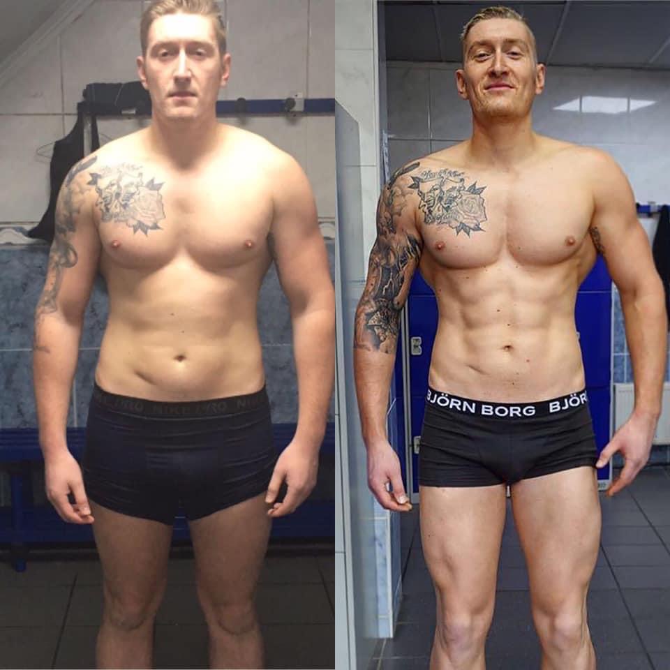 Cal Malin dropped a massive 16kg body fat