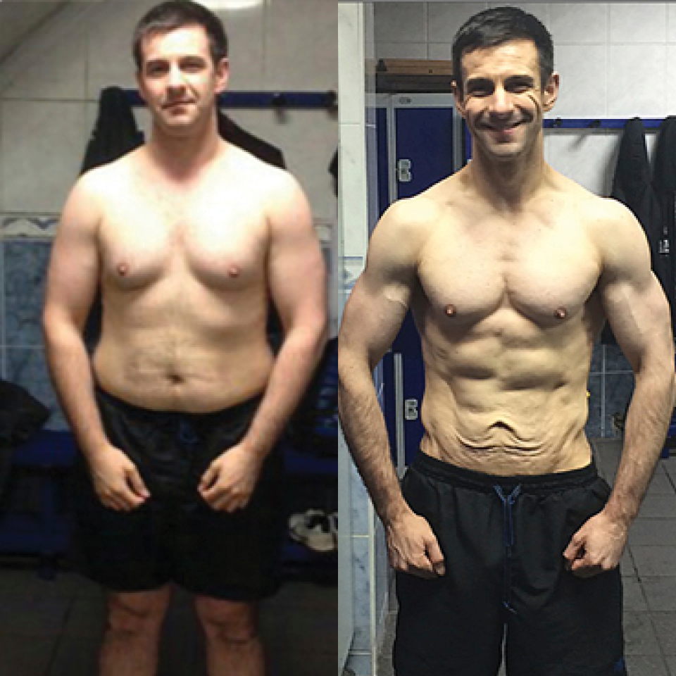 David Knight Training Hard