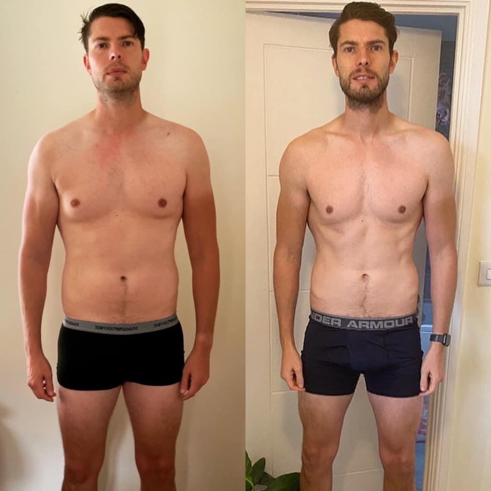 Ryan Cowley 20lbs of fat down